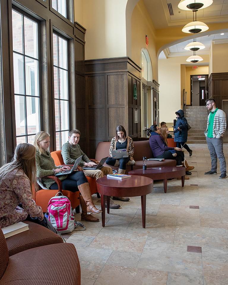 Education Building lobby